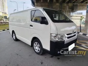 2017 Toyota Hiace 2.5 Panel Van Van