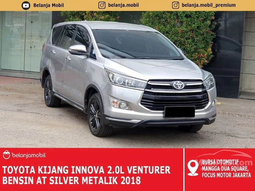 Jual Mobil Toyota Innova Venturer 2018 2.0 di DKI Jakarta Automatic Wagon Silver Rp 280.000.000