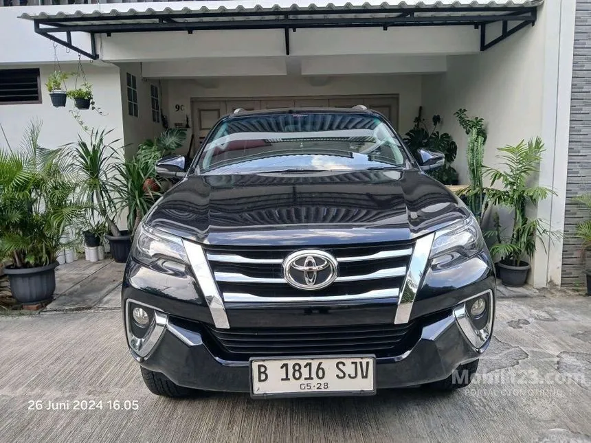Jual Mobil Toyota Fortuner 2018 VRZ 2.4 di DKI Jakarta Automatic SUV Hitam Rp 368.000.000
