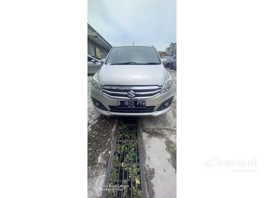 Jual Mobil Suzuki Ertiga 2016 GL 1.4 di Banten Automatic MPV Abu