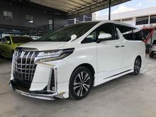 2018 Toyota Alphard 2.5 SC FULL SPEC
