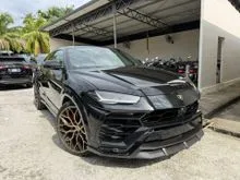 2021 Lamborghini Urus 4.0 SUV URBAN CARBON BODYKIT/PANAROMIC ROOF/BANG&OLUPSEN 3D SOUND SYSTEM/HUD/SOFT CLOSE DOOR/360 CAMERA/BSM UNREGISTERED
