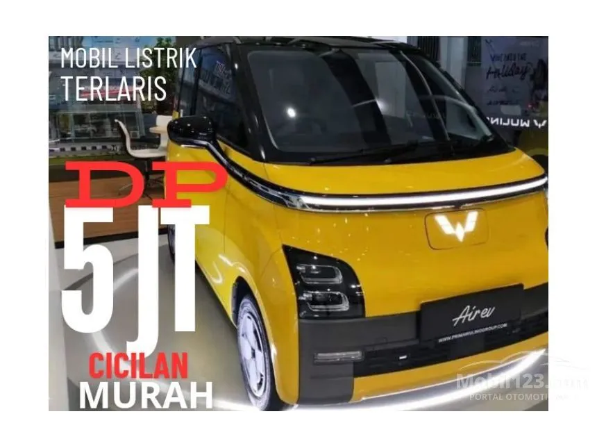 Jual Mobil Wuling EV 2024 Air ev Long Range di Banten Automatic Hatchback Emas Rp 250.000.000
