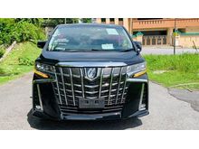 ALPINE PLAYER , 3 LED HEADLAMP , SUNROOF , SC PILOT SEAT , SPARE TYRE , UNREGISTER Toyota Alphard VELLFIRE 2.5 , NEW STOCK.