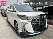 2020 Toyota Alphard 3.5 SC Facelift Registered 2021 Sunroof Power Boot JBL Home Theater Modelista Bodykit Free 2 Years Warranty