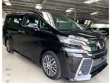 2016 Toyota Vellfire 2.5 ZG 4CAMERA/JBL/PRE CRASH/ 28K KM ONLY / 5 YEARS WARRANTY
