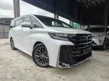 2024 Toyota Vellfire 2.4 Turbo Grade 4.5A S/Roof 4Cam360View PCS LTA BSM DIM HUD Roof Monitor Display Audio Black Leather P/Boot Side Step Unregister
