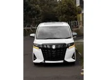 2019 Toyota Alphard 2.5 G MPV (Faktur 2020) White on Beige Odo 90 Rb (TERMURAH)