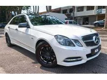 2012 Mercedes-Benz E250 CGI 1.8 Avantgarde Sedan