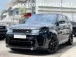 Recon 2020 Land Rover Range Rover Sport 5.0 V8 SVR P575 4WD Unregistered Air Suspension Full Leather Semi Bucket Seat Power Seat Memory Seat Aircond Se