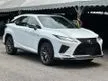 Recon RARE 5AA READY STOCK FULLY LOADED 2020 Lexus RX300 2.0 F Sport / Free Warranty and Service