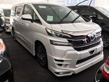 2016 Toyota Vellfire 2.5 ZG WITH SUNROOF AND TRD BODYKIT