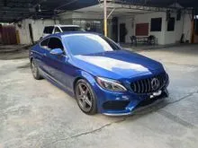 2016 Mercedes-Benz C180 1.6 Sports Plus Coupe (LOAN KEDAI IC SAHAJA)