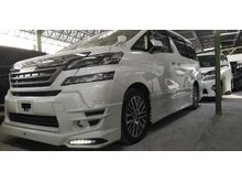 2015 Toyota Vellfire 2.5 ZG / SUNROOF / ORIGINAL TRD BODY KITS / TIPTOP CONDITION / READY STOCK NO NEED WAIT