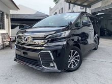 2015 Toyota Vellfire 2.4 ZG MPV**PREMIUM WARRNTY**SHOWROOM CONDITION**HIGH TRADE-IN**