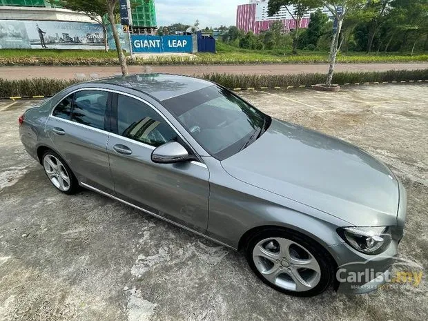 used mercedes benz c200 grey carlist my