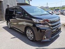 2016 Toyota Vellfire 2.5ZA GOLDEN EYES HIGH SPEC 2POWER DOORS POWER BOOT CEILING MONITOR SUEDE HALF LEATHER SEAT 5YEARS WARRANTY UNREGISTERED