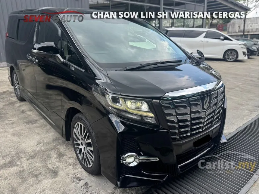 2015 Toyota Alphard G MPV