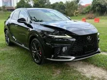 2023 Lexus RX 350 2.4 F Sport 4WD Panoramic Roof Mark Levinson Sound Surround Camera Power Boot Paddle Sport LED Daytime Running Light Head Up Display