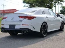 2021 Mercedes-Benz AMG CLA45 2.0 S 4MATIC+ Coupe 6 YEARS WARRANTY BURMESTER SOUND SYSTEMS AMBIENT LIGHT RECARO BUCKET SEAT MID YEAR SALE