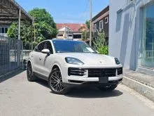 2024 NFL Porsche Cayenne 3.0 Coupe 17K KM TURBO JPN UNREG
