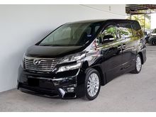 Toyota Vellfire 2.4 (A) High Version Z Platinum Power Boot MPVs