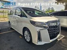 2021 Toyota Alphard 2.5 S SPEC 8 SEATERS DIGITAL INNER MIRROR BLIND SPOT MONITOR PUSH START KEYLESS ENTRY 2 POWER DOORS PRICE INCLUDE TAX UNREGISTERED