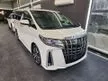Recon 2021 Toyota Alphard 2.5 SC With Sunroof / DIM / BSM / Grade 4.5 / 23k Mileage / Recon / Unregister