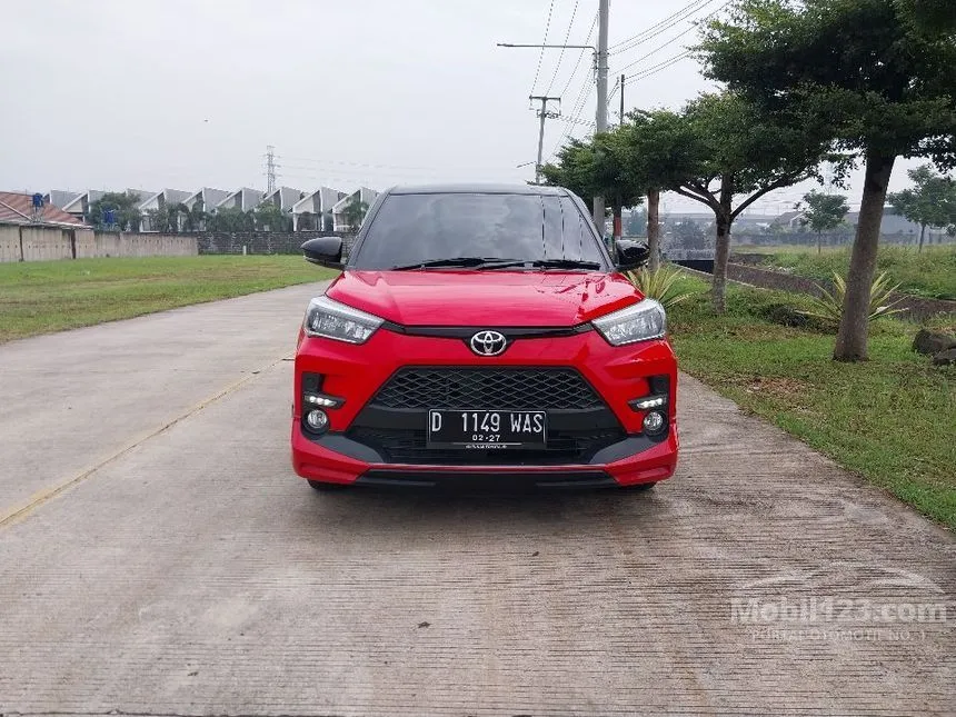 Jual Mobil Toyota Raize 2021 GR Sport (2 Tone) 1.0 di Jawa Barat Automatic SUV Merah Rp 217.000.000