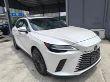 2024 Lexus RX 350 2.4 VERSION L,GRADE 4.5,BLACK INTERIOR, SURROUND CAMERA 360,HEAD UP DISPLAY,BSM,DIM,PANROOF,