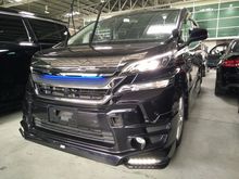 2015 Toyota Vellfire 2.5 ZA Edition - Japan Original TRD kit - Modellista Front Grill