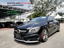 2014 Mercedes-Benz CLA45 AMG 2.0 4MATIC Light Aluminium Trim Coupe UNREG