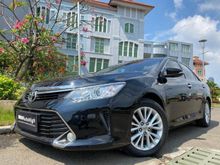 2018 Toyota Camry 2.5 V Sedan Nik2018 Black On Beige Mewah Km40rb Record #AUTOHIGH #BEST OFFER