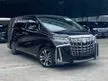 Recon 2020 Toyota Alphard 2.5 SC Package MPV 3LED DIM BSM DISPLAY AUDIO LOW MIEAGE UNREG