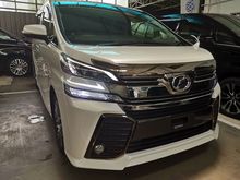2016 Toyota Vellfire 2.5 ZG SUNROOF UNREG