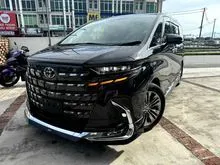 2024 Toyota Alphard 2.5 Z ORIGENAL MODELLISTA AERO-KIT + MUFFLER HUD DIM BSM UNREG