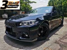 2015 BMW 528i 2.0 M Sport Sedan / 3 YEARS ENGINE & TRANSMISSION WARRANTY / NEW FACELIFT / DIGITAL ODOMETER / HARMAN KARDON SPEAKER / LIMITED UNIT