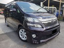 2012 TOYOTA VELLFIRE 2.4 (A) MPV Z SPEC GOOD CONDITION OWNER KEEP WELL