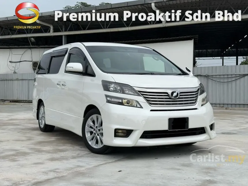 2010 Toyota Vellfire Z MPV