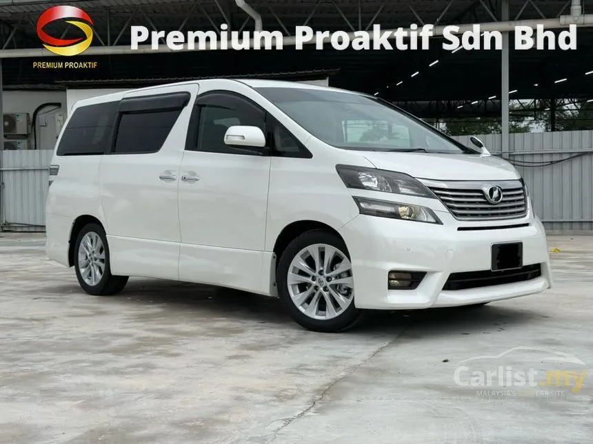 2010 Toyota Vellfire Z MPV