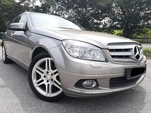 2010 Mercedes-Benz C200 CGI 1.8 Elegance Sedan CARKING ONE OWNER NO NEED REPAIR