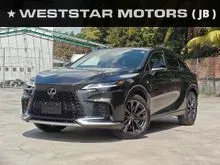 2023 Lexus RX 350 F Sport Mileage 11k km PanRoof Rear Power & Ventilation Seat DIM BSM HUD Red int FREE 5 YRS TOYOTA DEALER WARRANTY