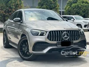 2022 Mercedes-Benz AMG GLE53 3.0 Coupe Full Car PPF Local Spec Burmester Sound System Panaromic Roof Carbon Fibre Interior Direct Owner