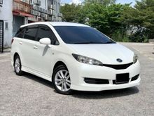 2011 Toyota Wish 1.8 X MPV FULL SPEC DOUBLE DIN PLAYER REVERSE CAMERA