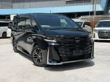 2025 Toyota Vellfire 2.4 Z Premier MPVJBL REAR ENTERTAINMENT HTS DIM LOW MIL 5A UNREG
