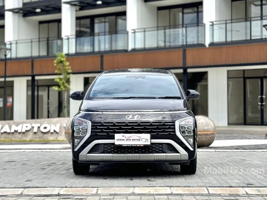 Jual Mobil Hyundai Stargazer 2023 Prime 1.5 di DKI Jakarta Automatic Wagon Hitam Rp 223.000.000