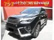 Used 2017 Toyota Fortuner 2.7 SRZ 4x4 SUV TipTOP LikeNEW (LOAN KEDAI/BANK/CREDIT)