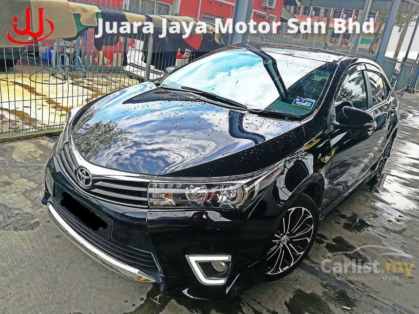 Toyota Corolla Altis 2016 V 2.0 in Johor Automatic Sedan Black for RM ...