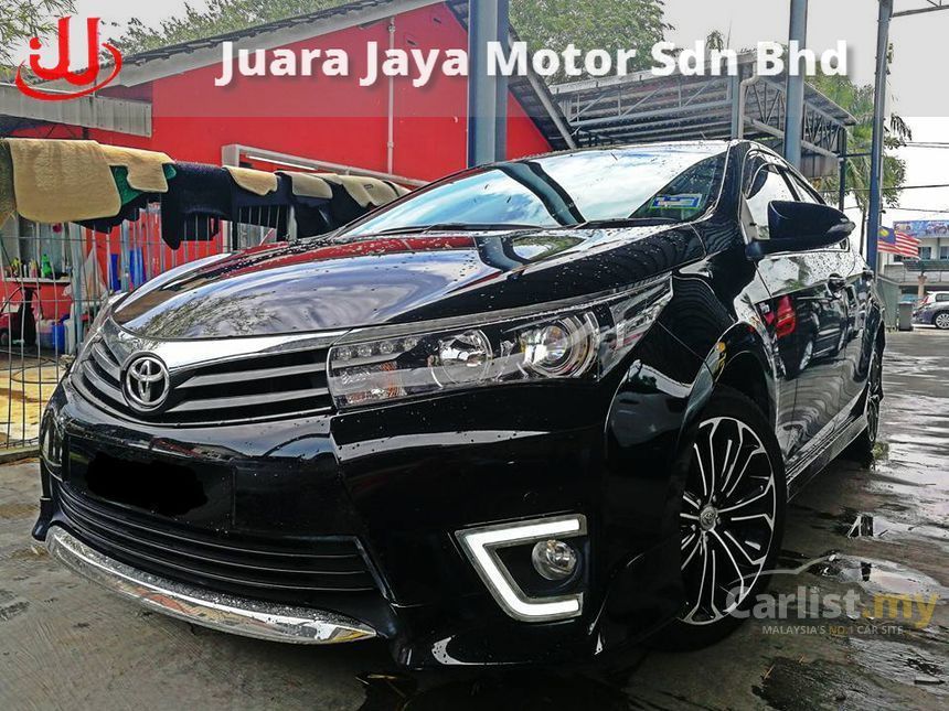 Toyota Corolla Altis 2016 V 2 0 In Johor Automatic Sedan Black For 2016 Toyota Corolla Altis V Sedan
