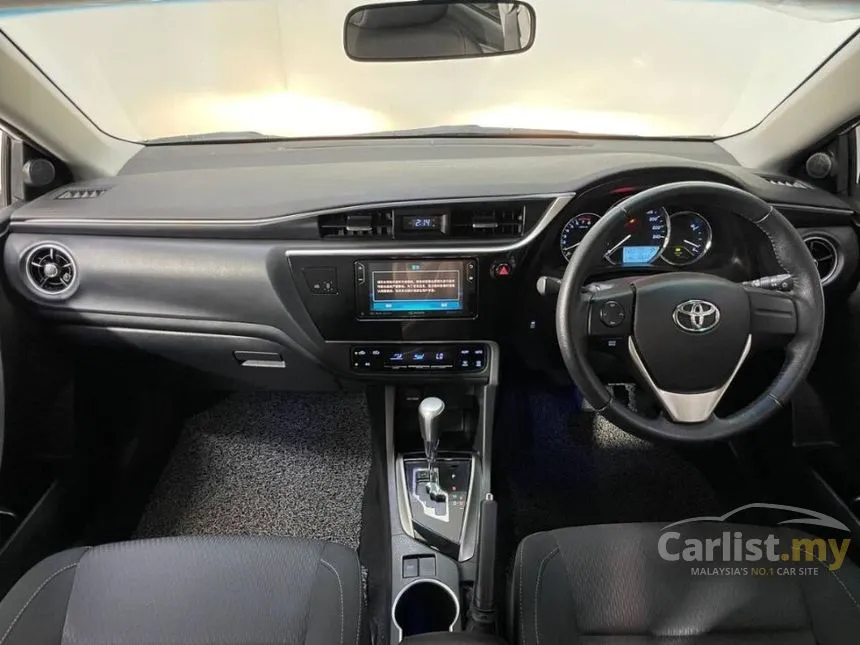 2017 Toyota Corolla Altis E Sedan